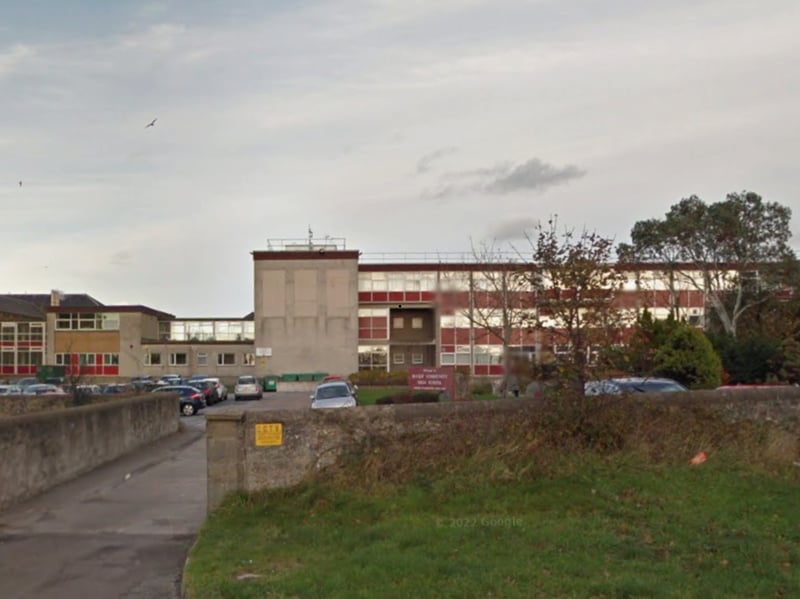 Buckie High School sees 29 per cent of its pupils go on to gain at least five Higher. None of the secondary's 778 pupils come from 'deprived' families.