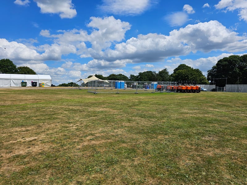Soldier Field, coming from the West Entrance at Roundhay Festival 2026.