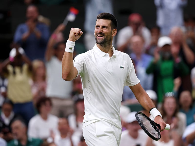 If Novak Djokovic triumphs at Wimbledon it will mean he's have a record 25 major titles - surely putting paid to any question that he's the greatest of all time. He's the 13/2 second favourite for the title.