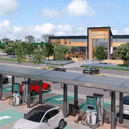 New Applegreen Motorway Plaza in Ballinasloe