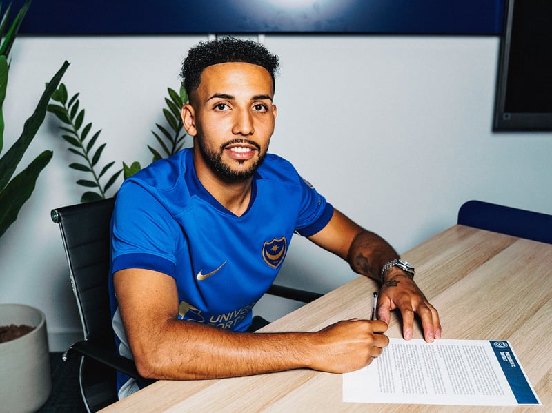 (Replaced by Chinedu Agu on 46 mins) Competent display from the ex-Stockport man, who kept the ball well and tried to dictate Pompey from the centre of the park. Encouraging.