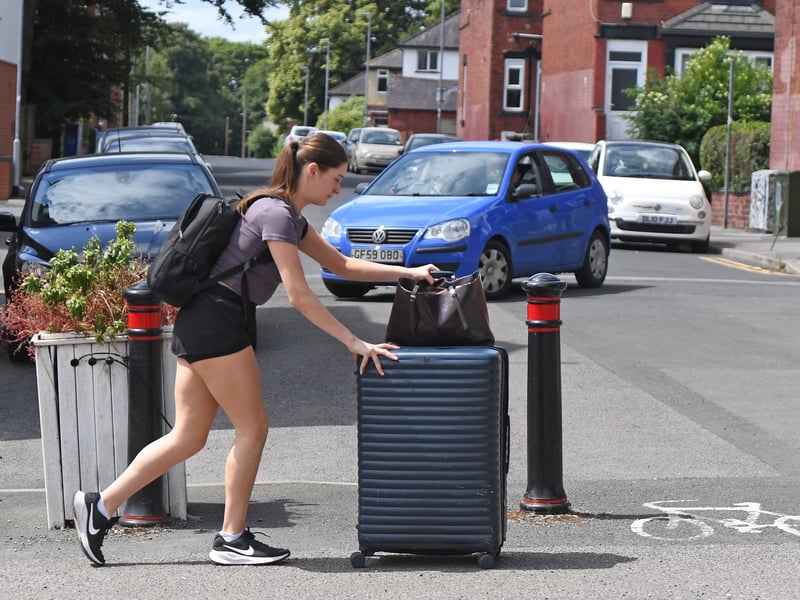 Students were encouraged to donate, recycle or responsibly dispose of unwanted items rather than leaving rubbish on the streets.