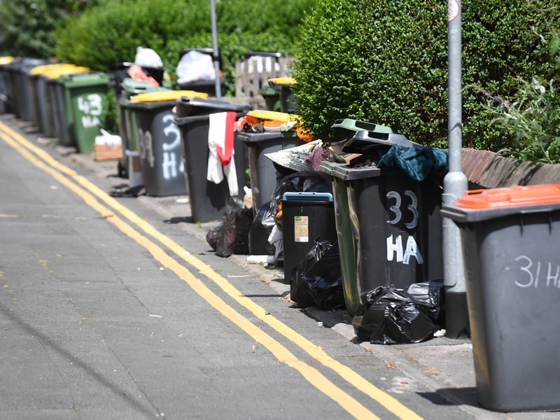 Additional street cleaning crews, refuse collection vehicles and wardens have been deployed across Leeds during the changeover, and fines can be issued for those who fail to dispose of waste properly.