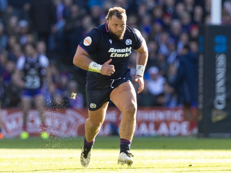 Certain to retain his position as first choice loose-head with Glasgow duo Rory Sutherland and Nathan McBeth available as cover and replacement options