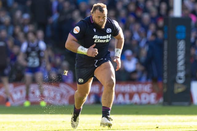 Certain to retain his position as first choice loose-head with Glasgow duo Rory Sutherland and Nathan McBeth available as cover and replacement options