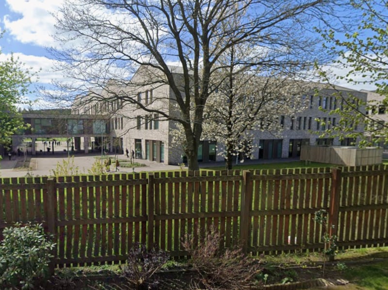 In third place is Robert Burns Academy, in Cumnock, with 22 per cent of pupils gaining at least five Highers. The school has a roll of 1,601 pupils, 22 per cent of whom are from 'deprived' backgrounds.