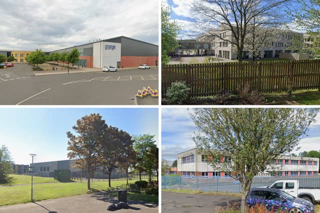 Four of East Ayrshire's state secondary schools.