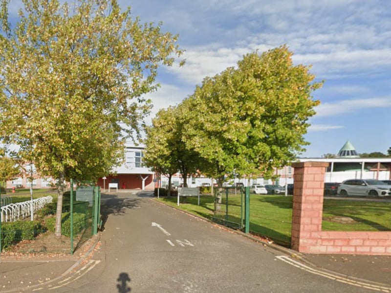 St Joseph's Academy, in Kilmarnock, is the third of four East Ayrshire that was 'unranked' in the report due to lack of data. 40.5 per cent of the school's 661 pupils come from 'deprived' families.