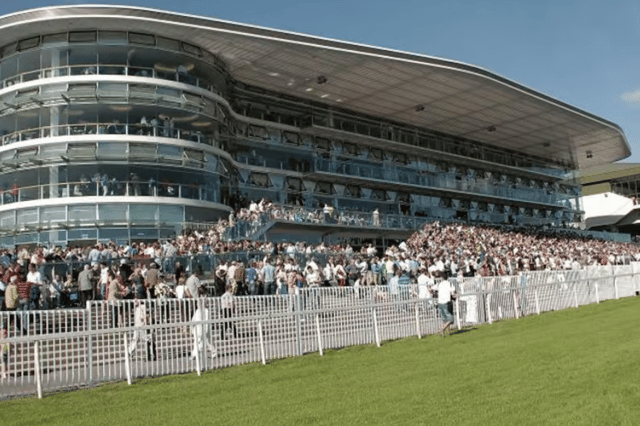 Live action shot from the Galway Races
