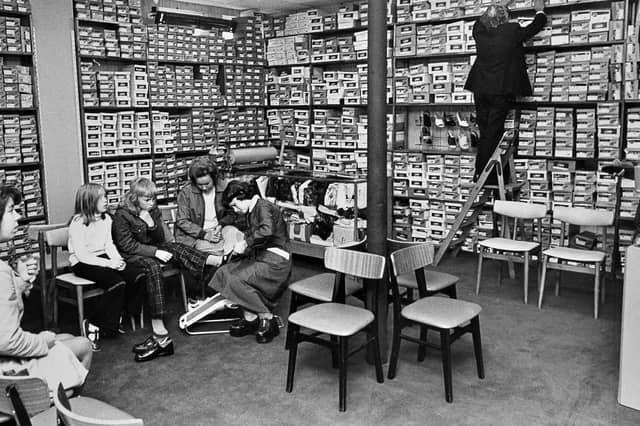 A familiar name on the high street for generations - Woodfins opened its new Bell Street, Wellington, shop in 1975. The move brought together the company’s Hadley and Wellington stores in one larger premises. Do you have memories of buying shoes there?