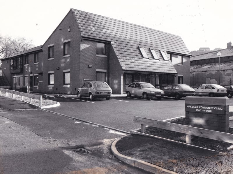Kirkstall Community Clinic in February 1985.