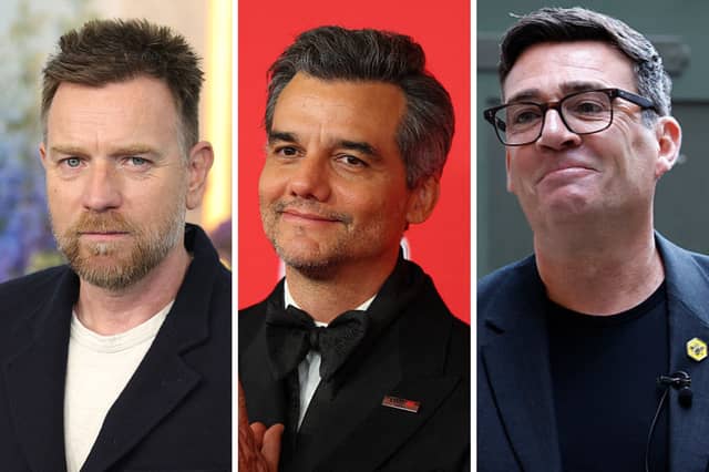 Three of the most famous faces appearing at Edinburgh's various festival this August.