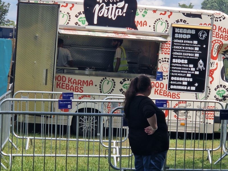 Take me to the kebab shop! What the Pitta is another great option at Roundhay Festival