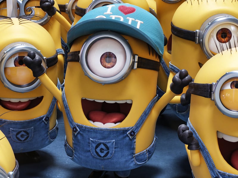 The third in the 'Despicable Me' series got a more muted response - with a fairly average 58 per cent rating. It sees Gru fired by the Anti-Villain League and team up with his long-lost twin brother to take on the evil Balthazar Bratt, a former child star who wants revenge against the world.