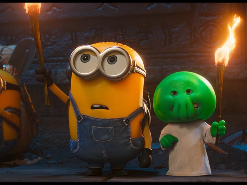 It's official - the seventh film in the Despicable ME/Minions franchaise is the best of the lot. It sees our heroes head to1920s Hollywood to search for frightening creatures for their monster movie - only to unleash chaos on the world (obviously).