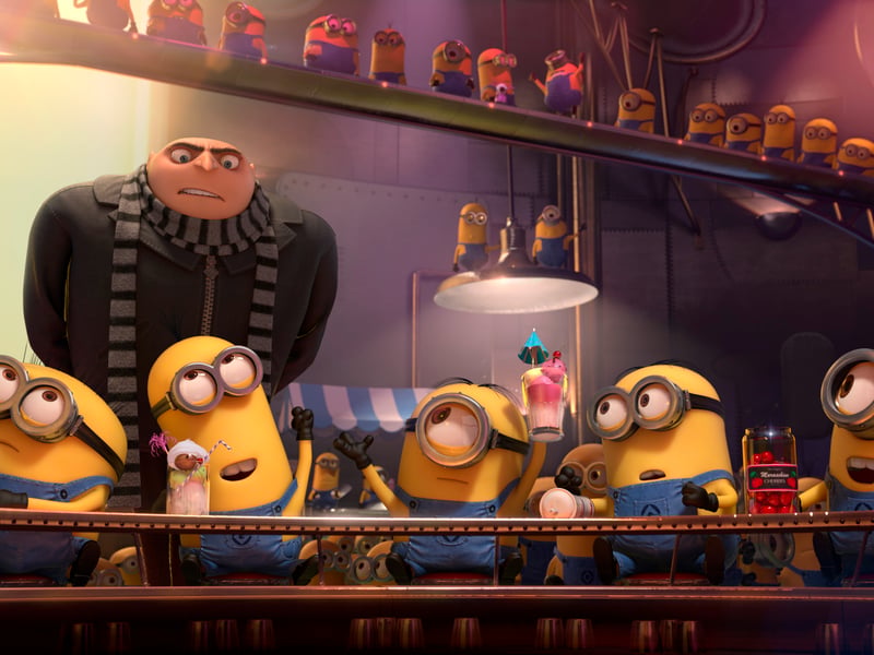Sequel 'Despicable Me 2' sees Gru leave his life of crime and, to make ends meet, take on a job for the Anti-Villain League. He sets off to capture a wannabe supervillain who has carried out a spectacular heist. It earns a fresh 75 per cent positive rating.