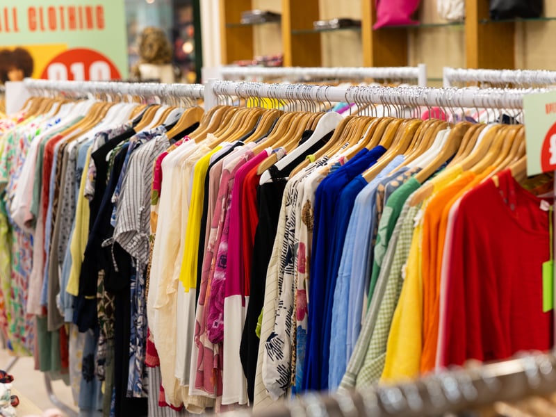 An introductory offer sees all clothes priced at £10.