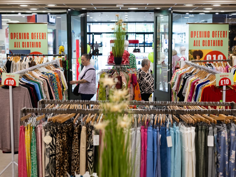 Inside the Paloma store in Cascades.