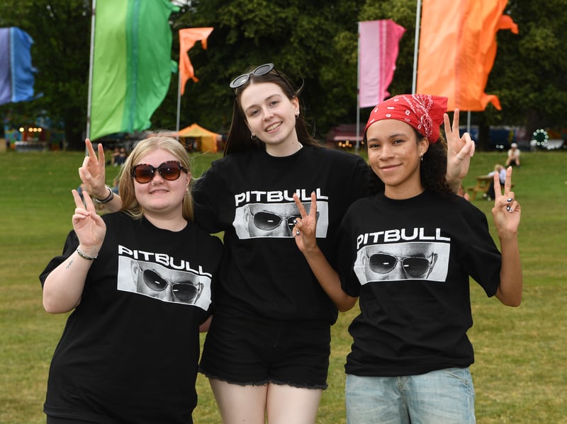 There was only one name on the mind of fans on Day 1 of Roundhay Festival: Pitbull