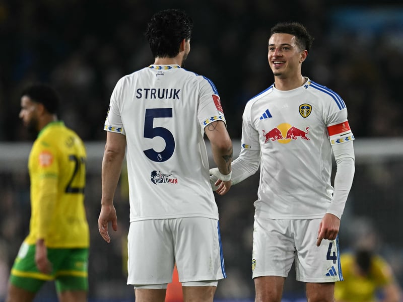 The most recent number to become available having been vacated by Pascal Struijk following his £20m move to Brighton. The Dutchman spent two years with 5 on his back.