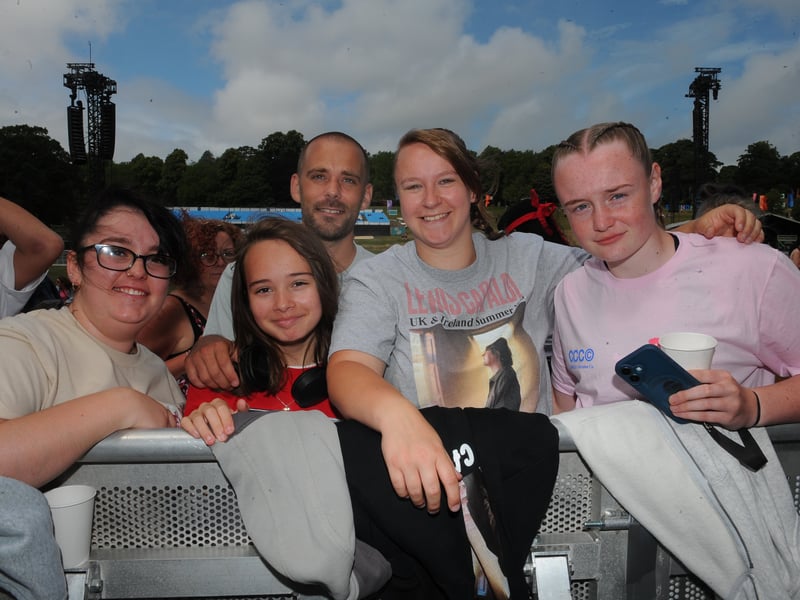Festival goers enjoy the day at Roundhay Festival