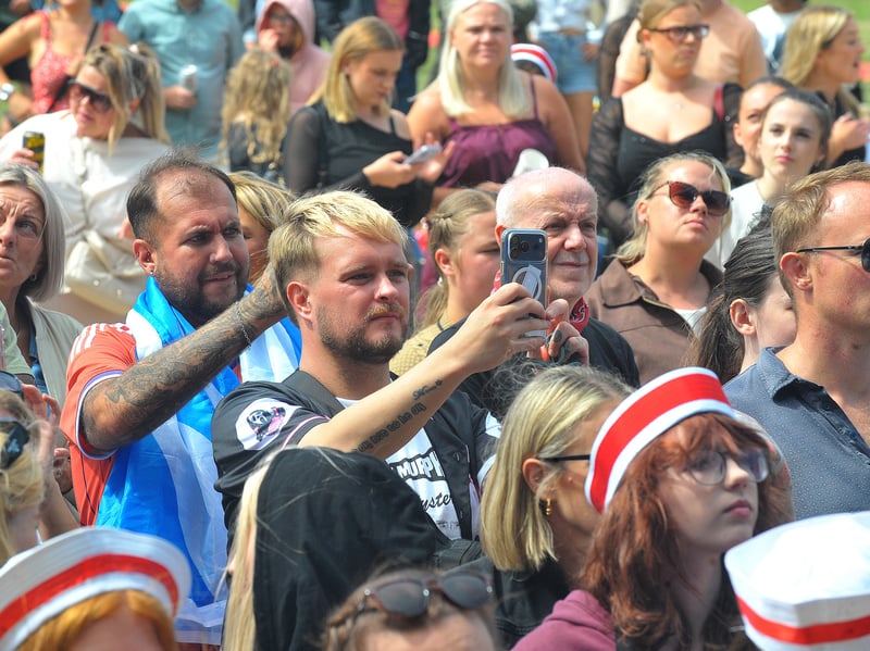 Music lovers in the crowd were loving what they were seeing on day two of Roundhay Festival