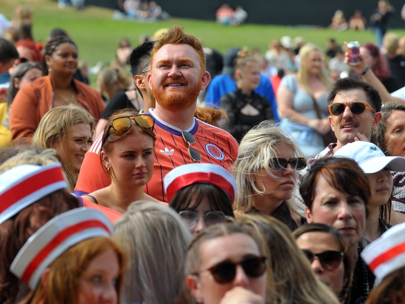 Festival goers enjoy the day at Roundhay Festival