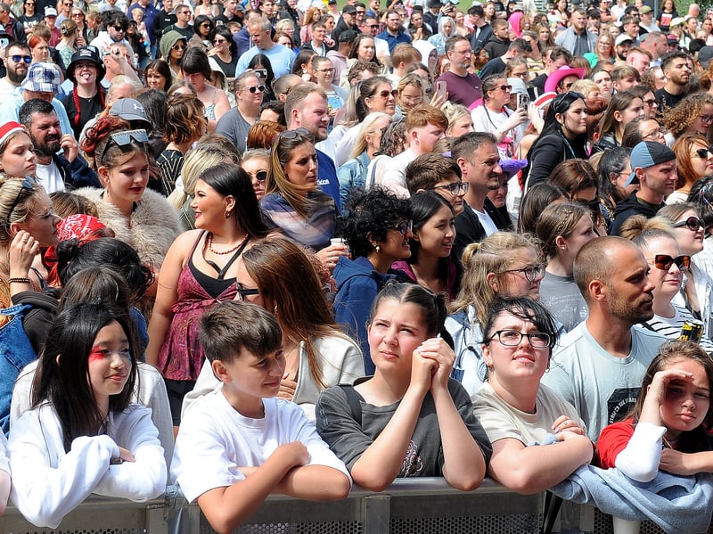 It was another good crowd on day two of Roundhay Festival