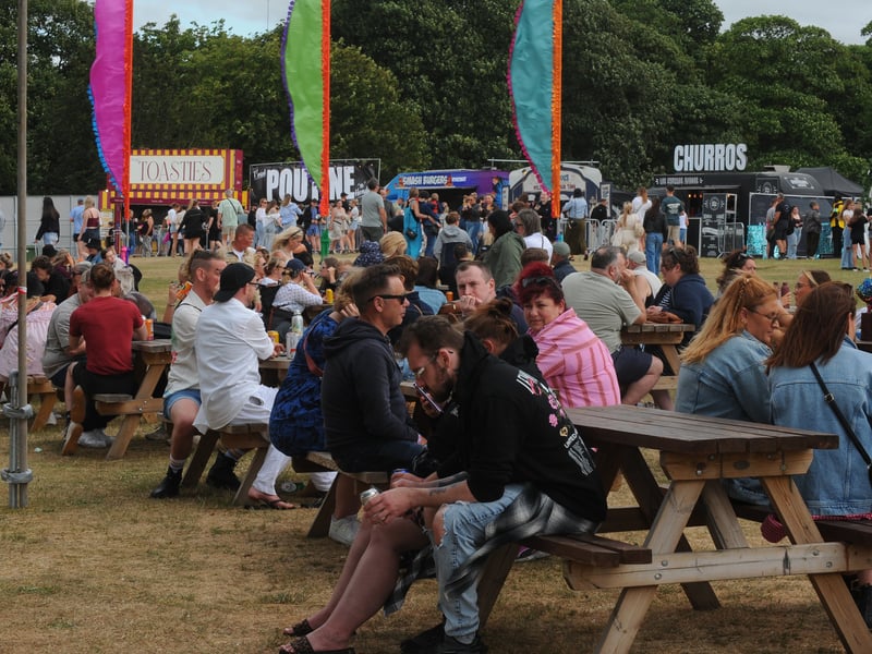 Plenty to eat at the festival 