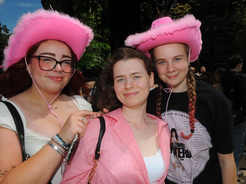 Lucy Walton , Emma Trigg and Katie Ward of Rotherham