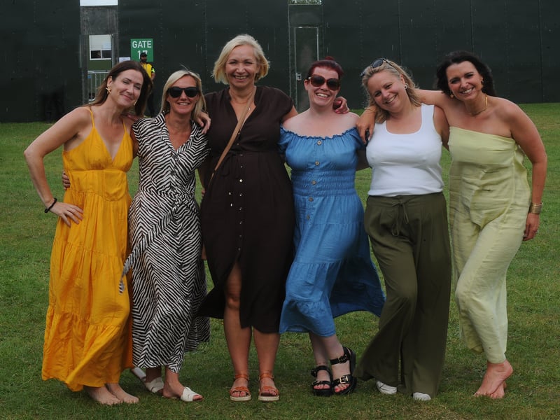 Happy group from Wakefield, Gail, Natalie, Emma, Amanda, Sarah, Laura