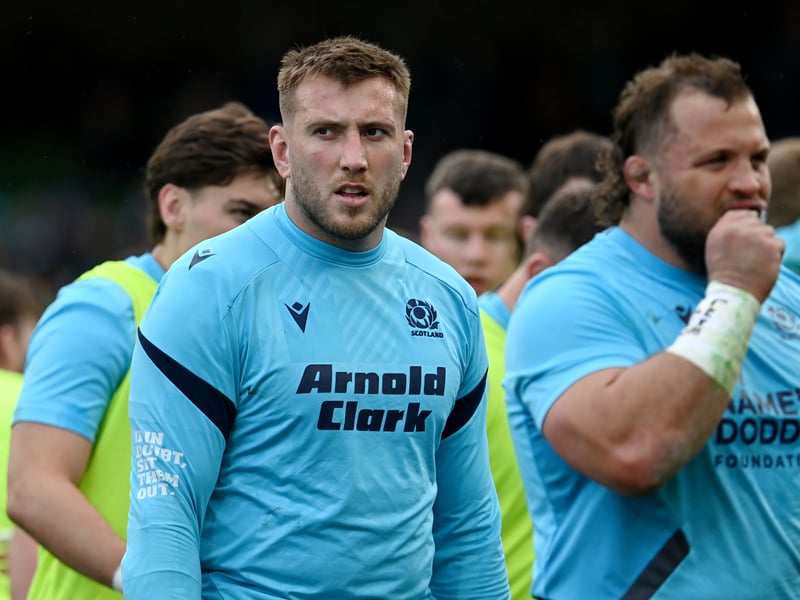 Got about the pitch as he always does putting in plenty of work in testing conditions