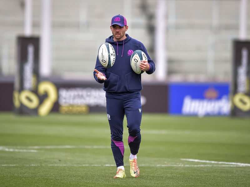 Terrific offload for try number five and another who was required to work hard in defence. Continues to seldom put a foot wrong with so much competition in the Scotland ranks at nine