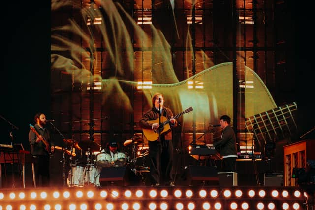 Singer Lewis Capaldi was yesterday's headliner at Roundhay Festival