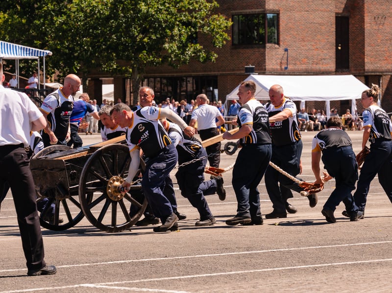 HMS Collingwood held its annual open day featuring the Brickwoods fieldgun competition
HMS Excellent