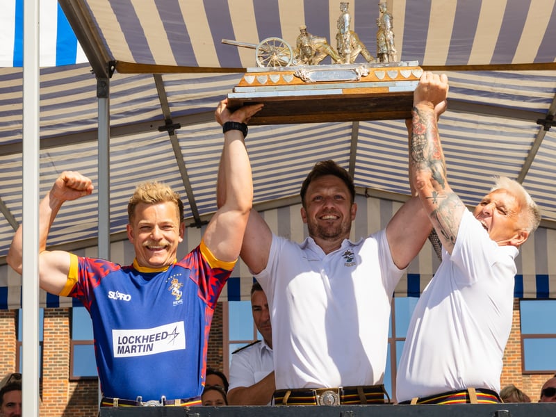 HMS Collingwood held it s annual open day featuring the Brickwoods fieldgun competition
Brickwood's Fieldgun Winners REME