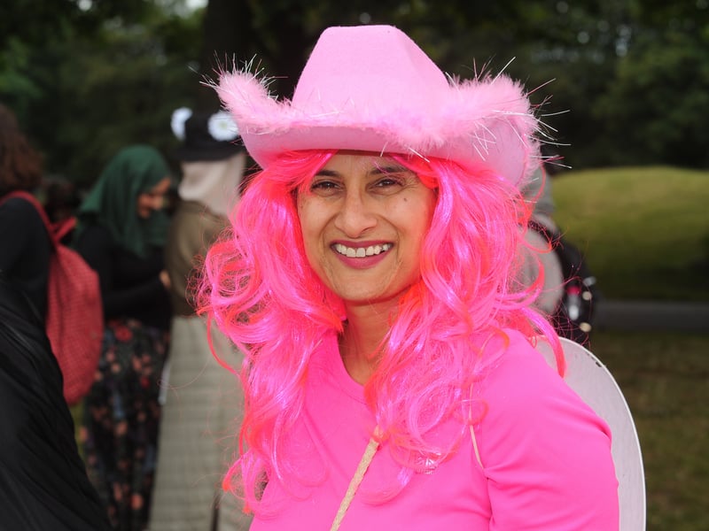 Rahila Hussain taking part in the event on July 5