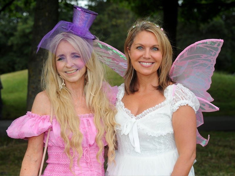 Jane London and Julie Chandler attend the O-tea-ley Run