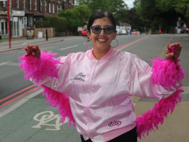 Pink Lady Dr Shazia Khan during the O'tea'ley Run fundraiser