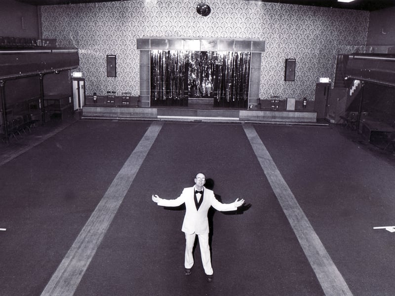 Harry Gresser at Rotherham's Clifton Hall in January 1986
