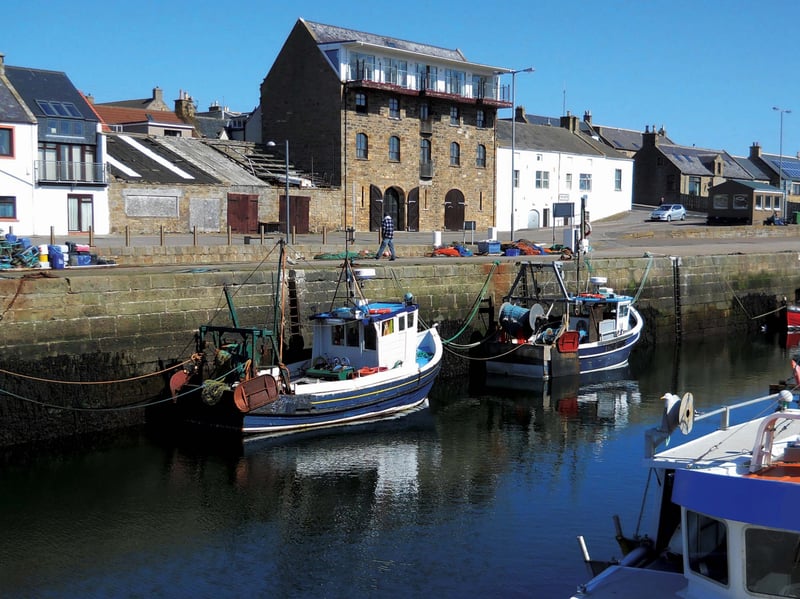 The town is particularly picturesque, being built on a peninsula jutting out into the Moray Firth, meaning it is surrounded on three sides by water. The current village dates back to the start of the 19th century, although it is thought it was previously the location of a Pictish fort dating back to the 7th century.