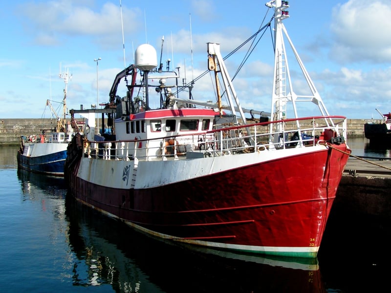 Buckie Harbour was apparently turned into an ancient Greek naval port for the film. We'll soon find out exactly what scenes were shot there.