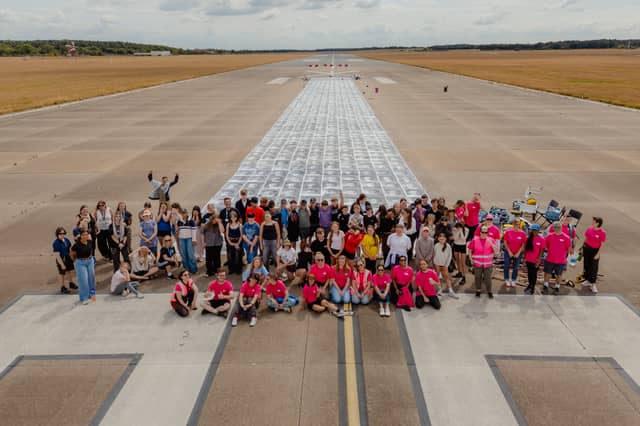 Over 1000 faces of Doncaster people were part of the project.