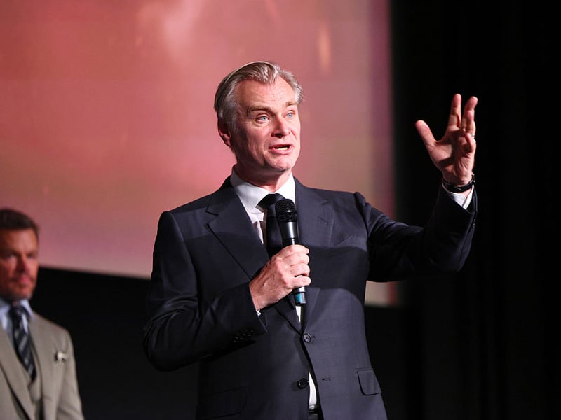 Director Christopher Nolan introduces his latest film.