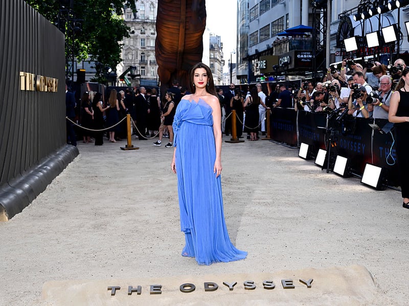Anne Hathaway stars as Penelope, the wife of Odysseus.