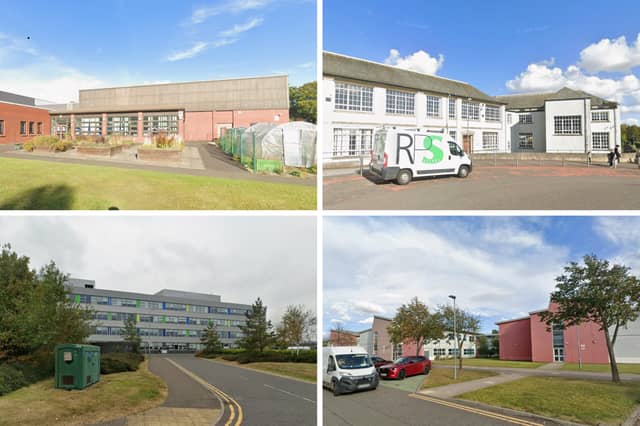 The four best-performing high schools in Midlothian,