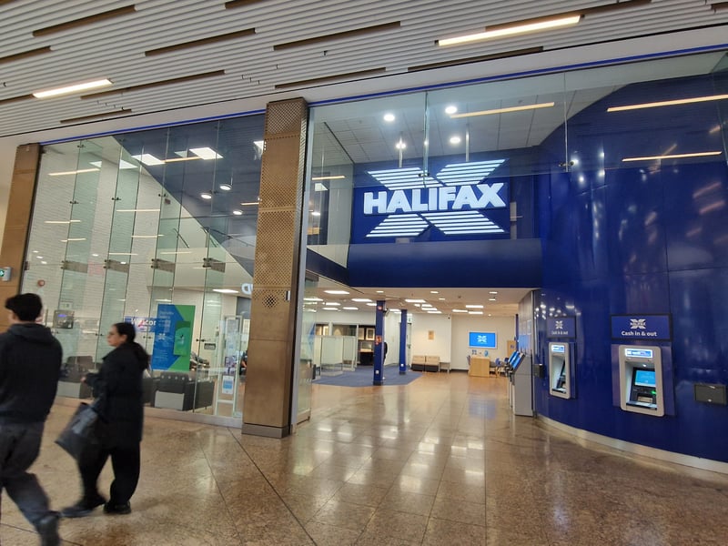 The huge Halifax on The Gallery will be rebranded Lloyds as the historic name is scrapped.