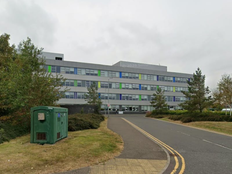 Lasswade High School Centre takes second spot, with 46 per cent of pupils achieving a minimum of five Highers. 2.1 per cent of the school's 1,637 pupils are classed as 'deprived' in the report.