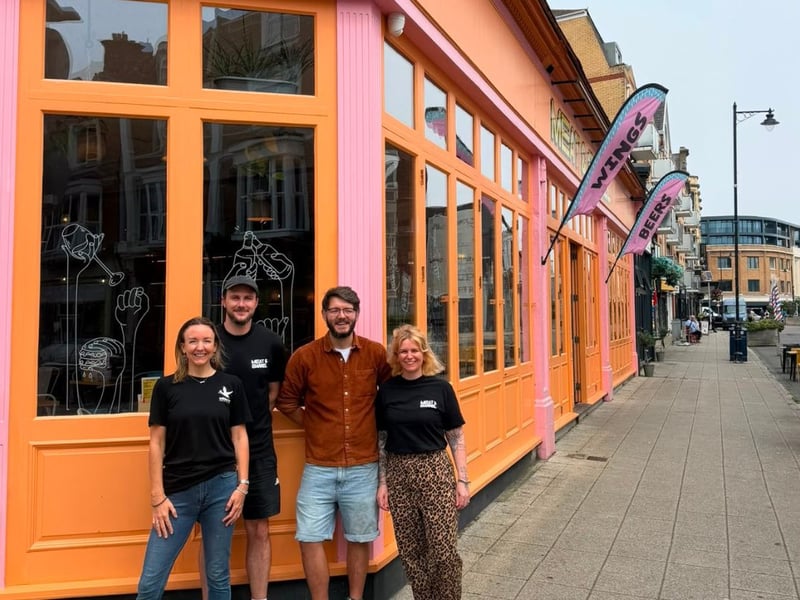 At the bottom of Palmerston Road and within crawling distance from the finish line is Meat and Barrel.
The popular eatery is known for its range of delicious burgers.