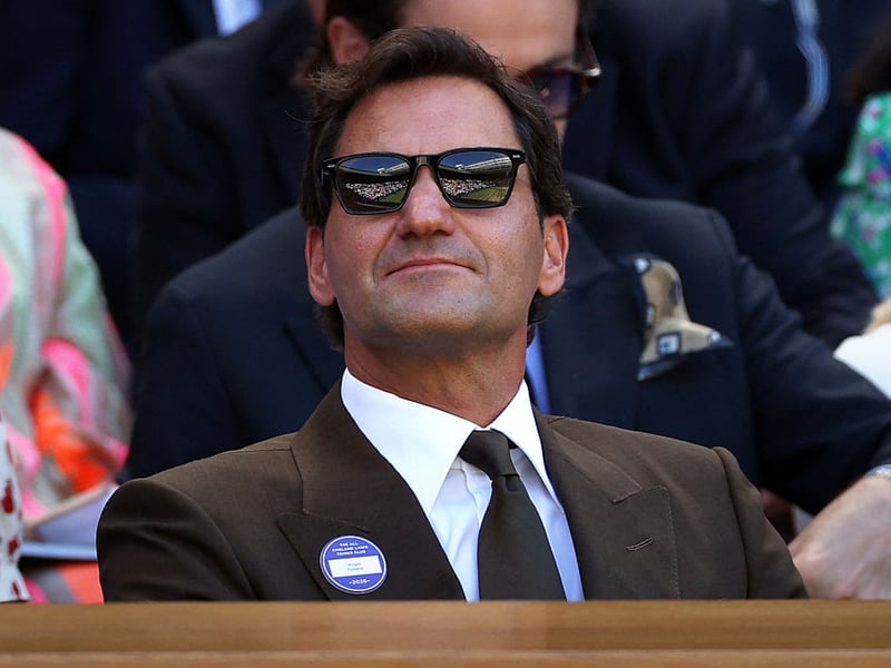 Wimbledon great Roger Federer may be retired, but he still loves returning to Wimbledon.